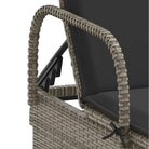 Ligstoelen van poly rattan voor een comfortabele zitervaring - Ligstoelen
