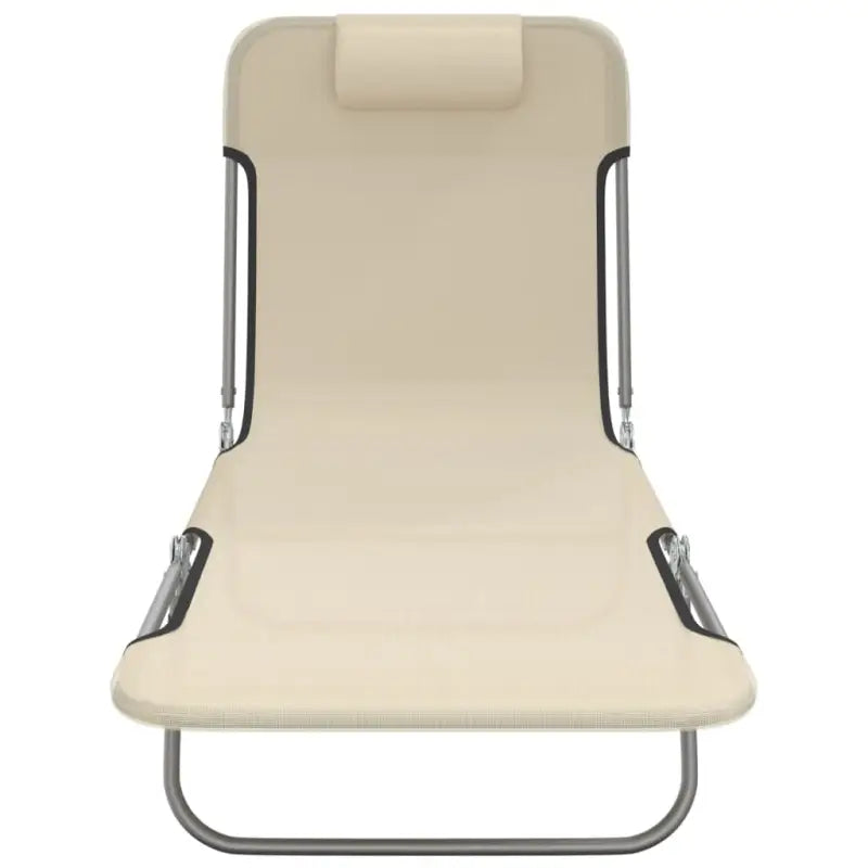 Ligstoelen voor tuin en buitenruimte met ademend UV-bestendig textileen - Ligstoelen