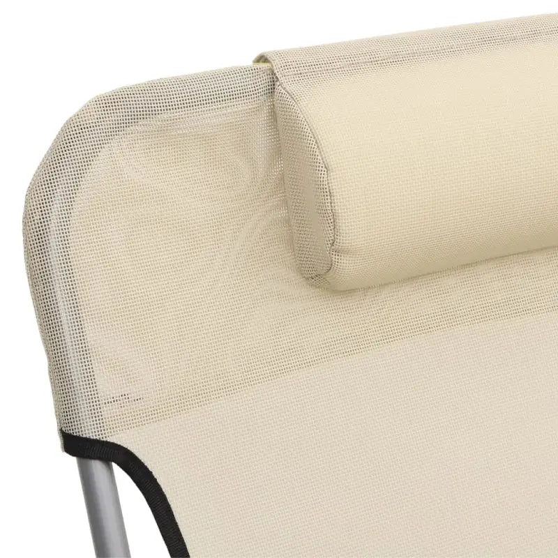 Ligstoelen voor tuin en buitenruimte met ademend UV-bestendig textileen - Ligstoelen