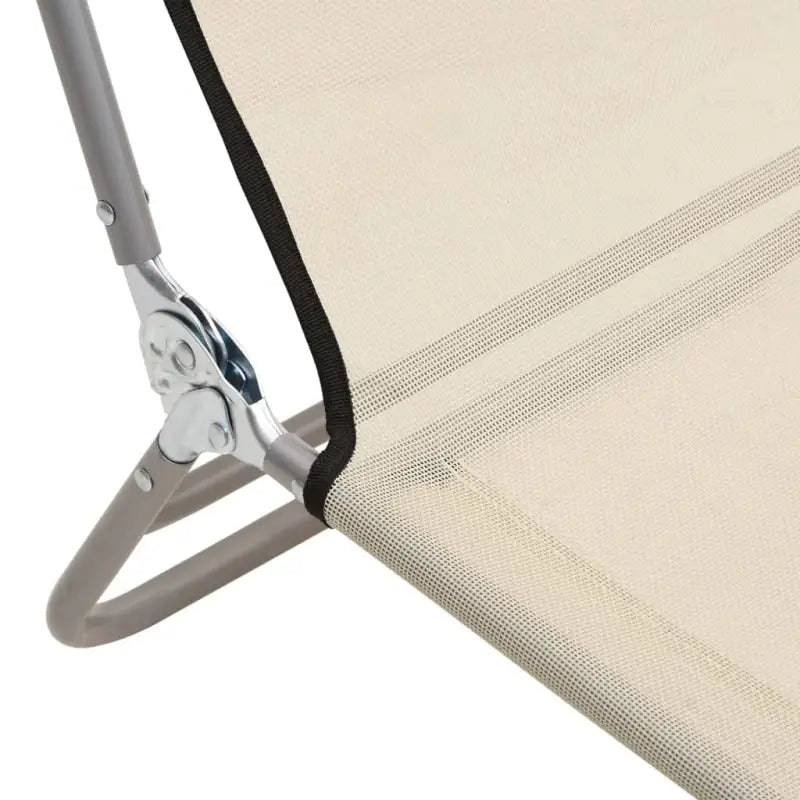 Ligstoelen voor tuin en buitenruimte met ademend UV-bestendig textileen - Ligstoelen