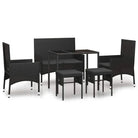 Loun Average set van gepoedercoat staal voor tuin of terras - Tuinsets