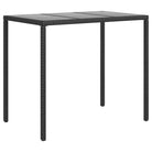 Loun Average set van gepoedercoat staal voor tuin of terras - Tuinsets