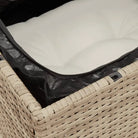 Lounge Tuinset in Beige met Waterdichte Tas en Gepoedercoated Staal - Tuinsets
