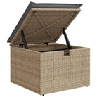 Lounge tuinset met beige materiaal en gepoedercoat staal afmetingen - Tuinsets