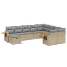Lounge Tuinset met beige materiaal en waterdichte tas - Tuinsets