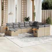 Lounge Tuinset met beige materiaal en waterdichte tas - Tuinsets