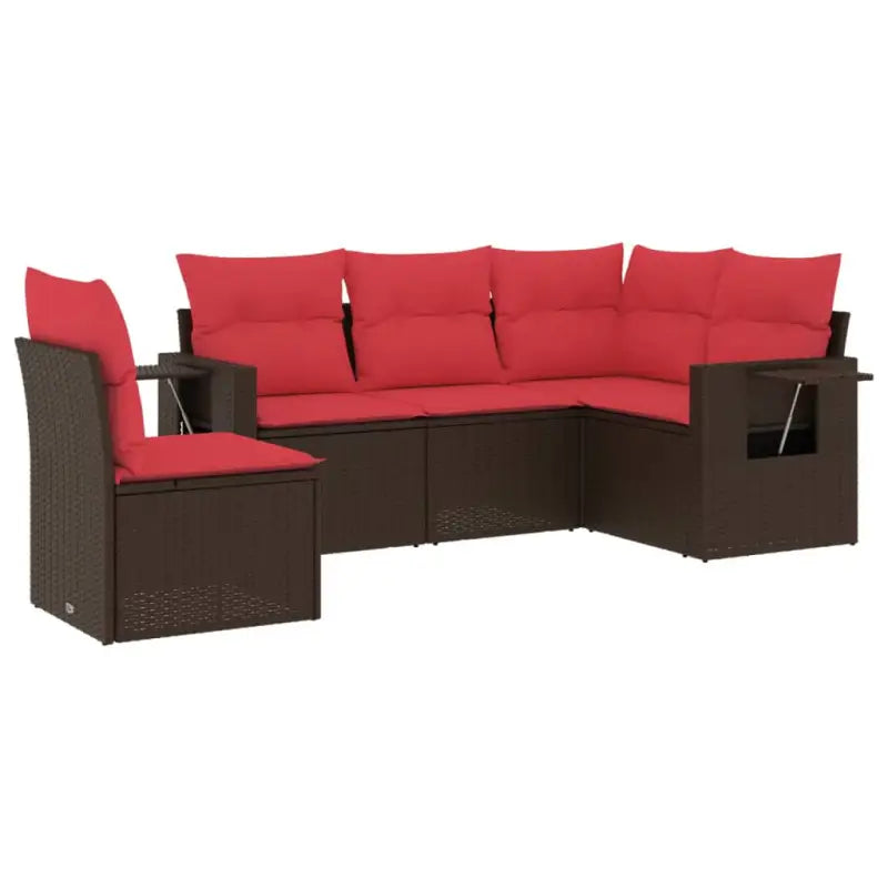Lounge Tuinset met Gepoedercoat Staal en Waterdichte Tas - Tuinsets