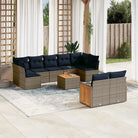 Lounge tuinset met grijs materiaal en waterdichte zak - Tuinsets