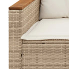 Lounge Tuinset met wasbare hoes en gepoedercoat staal in bruin materiaal - Tuinsets
