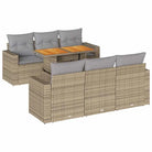 Lounge tuinset met waterdichte tas en beige materiaal van gepoedercoat staal - Tuinsets