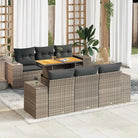 Lounge tuinset met waterdichte tas en grijs materiaal van gepoedercoat staal - Tuinsets