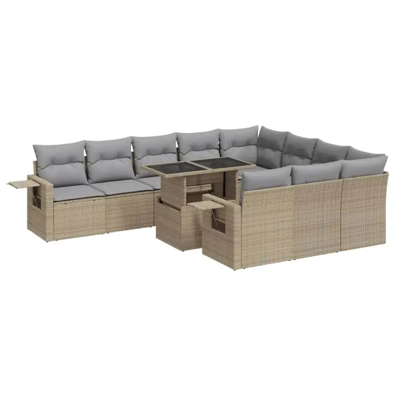 Lounge Tuinset met waterdichte zak en beige materiaal - Tuinsets