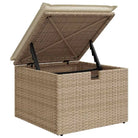 Lounge tuinset van gepoedercoat staal met beige materiaal en afmetingen - Tuinsets