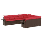 Lounge tuinset van gepoedercoat staal met waterdichte zak en veilige afmetingen - Tuinsets