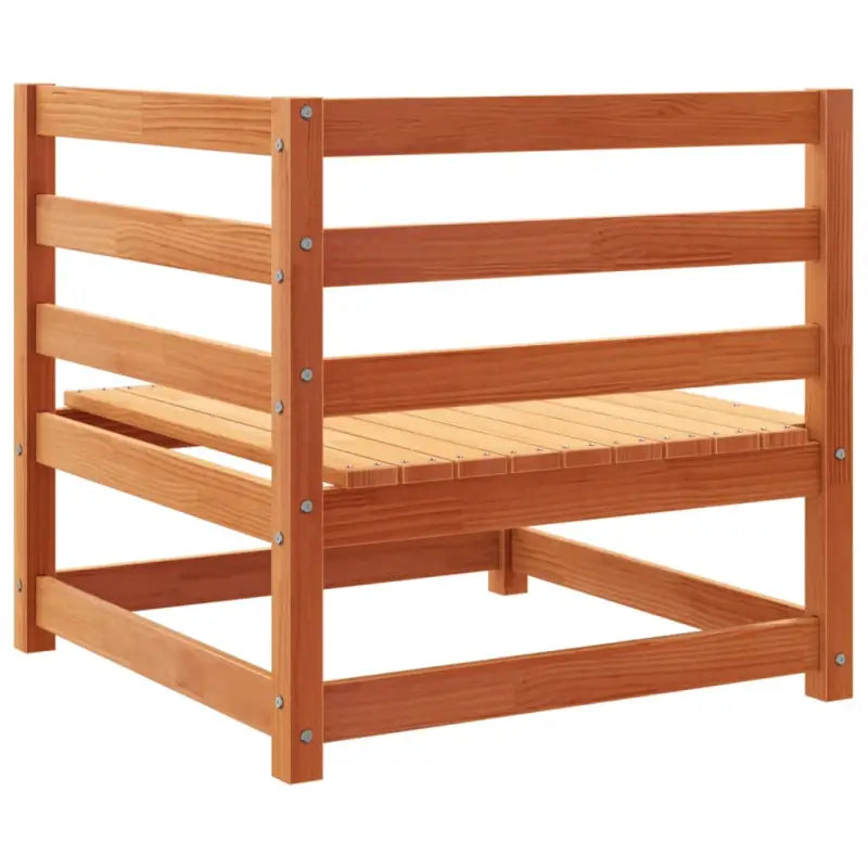 Lounge Tuinset van Massief Grenenhout met Modulair Ontwerp en Hoogte Rugleuning - Tuinsets