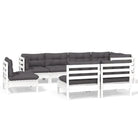 Lounge tuinset van massief grenenhout voor ontspanning en samenzijn - Tuinsets