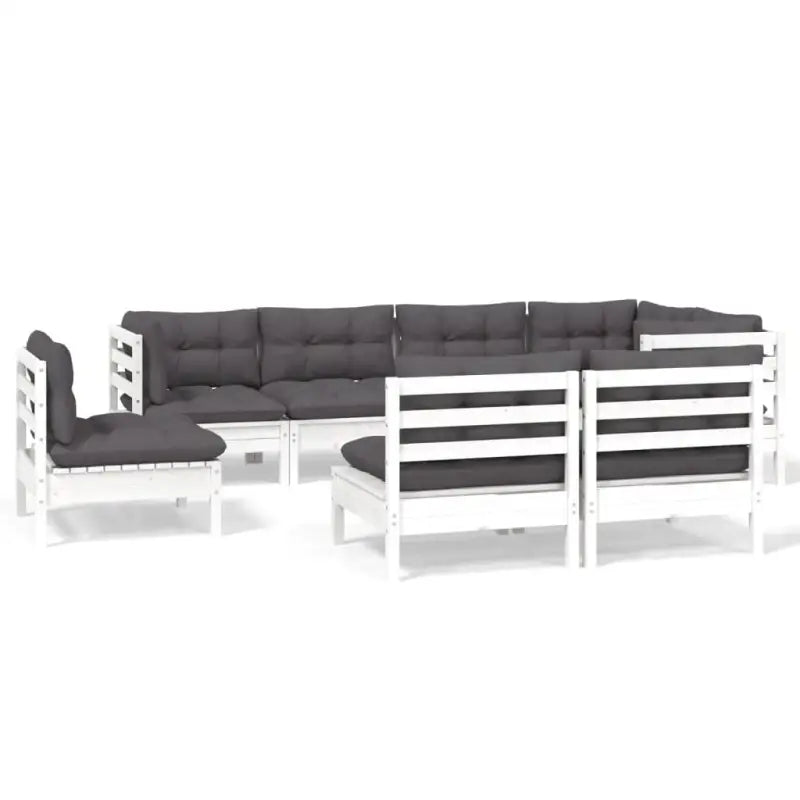 Lounge tuinset van massief grenenhout voor ontspanning en samenzijn - Tuinsets