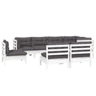 Lounge tuinset van massief grenenhout voor ontspanning en samenzijn - Tuinsets