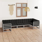 Lounge Tuinset voor ontspanning en gezelligheid - Grijs / Ja - Tuinsets