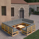 Lounge Tuinset voor Ontspanning en Gezelligheid - Naturel / Ja - Tuinsets