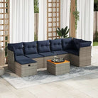 Lounge tuinsets van gepoedercoat staal voor comfortabel buiten genieten - Grijs - Tuinsets