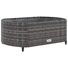 Lounge tuinstoelen set met grijs materiaal en gepoedercoat staal - Tuinsets