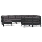 Lounge tuintafelset van massief grenenhout voor ontspanning - Tuinsets