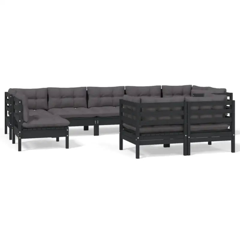 Lounge tuintafelset van massief grenenhout voor ontspanning - Tuinsets