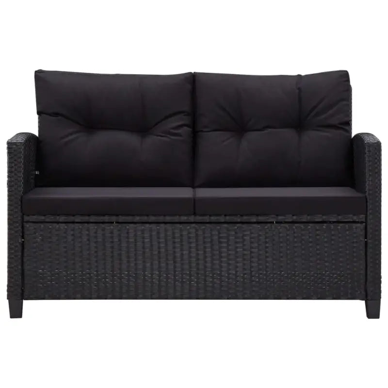 Loungebank met poly rattan voor gemakkelijk ontspannen buiten - Loungebanken