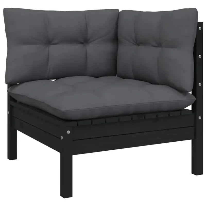 Loungebank Set met massief grenenhout voor in de tuin - Tuinsets