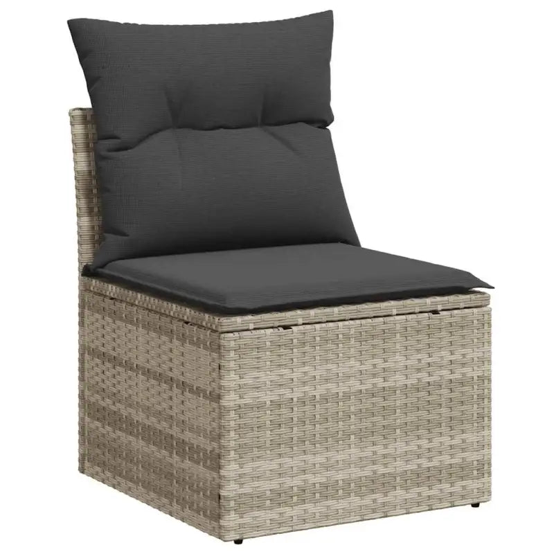 Loungebank tuinset van gepoedercoat staal met waterdichte tas - Tuinsets