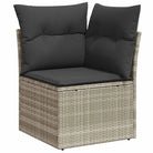 Loungebank tuinset van gepoedercoat staal met waterdichte tas - Tuinsets
