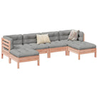 Loungebank van massief douglas vurenhout voor tuin en terras - Tuinsets