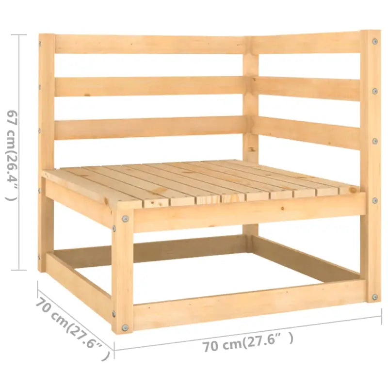 Loungebank voor buiten genieten en ontspannen - Tuinsets
