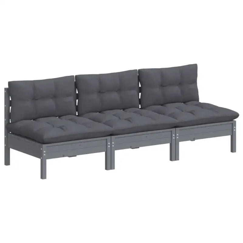 Loungebanken met massief grenenhout voor tuin en terras - Loungebanken