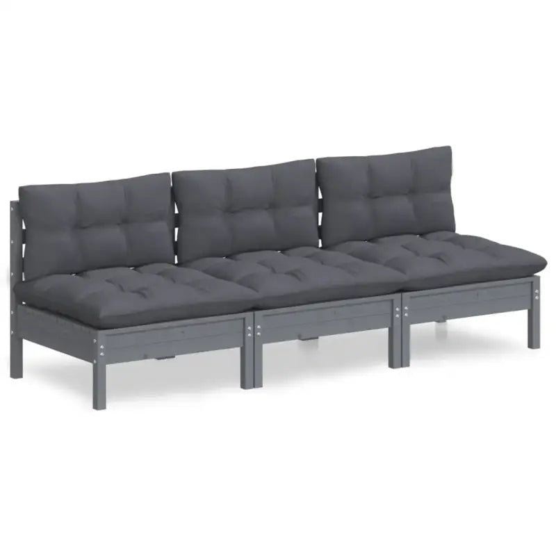 Loungebanken met massief grenenhout voor tuin en terras - Loungebanken