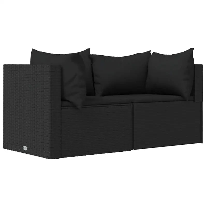 Loungebanken met poly rattan en eenvoudig schoon design - Loungebanken