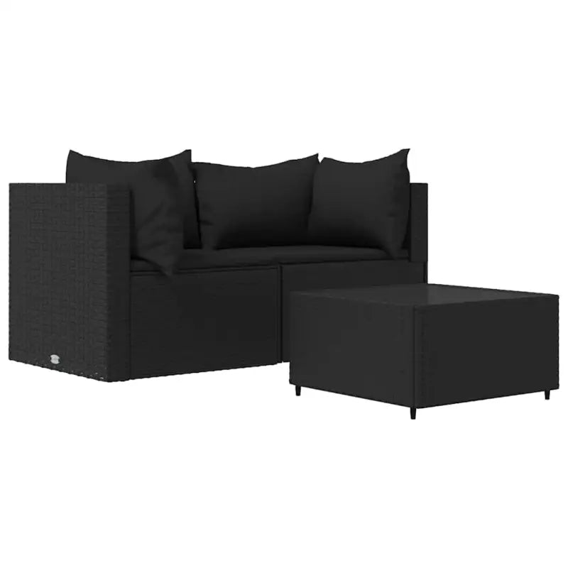 Loungebanken met poly rattan en eenvoudig schoon design - Loungebanken