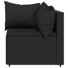 Loungebanken met poly rattan en eenvoudig schoon design - Loungebanken