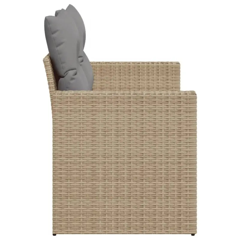 Loungebanken met poly rattan en waterdichte zak voor comfortabele zitervaring - Loungebanken