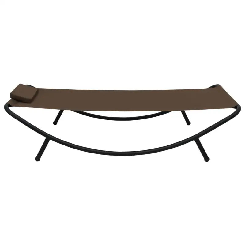 Loungebed voor tuin terras en strand van weerbestendig oxford stof - Tuinbedden