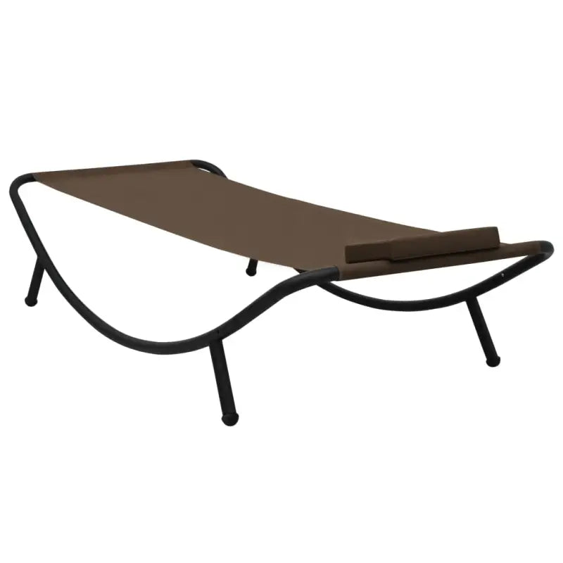 Loungebed voor tuin terras en strand van weerbestendig oxford stof - Tuinbedden