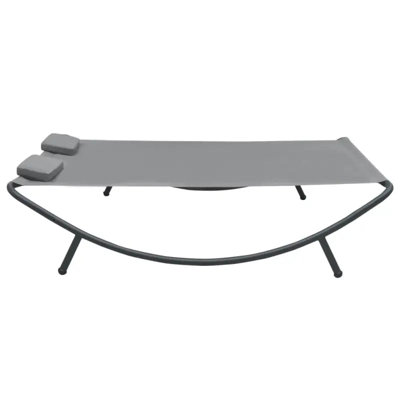 Loungebed voor tuin terras of strand van weerbestendig oxford stof - Tuinbedden