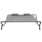 Loungebed voor tuin terras of strand van weerbestendig oxford stof - Tuinbedden