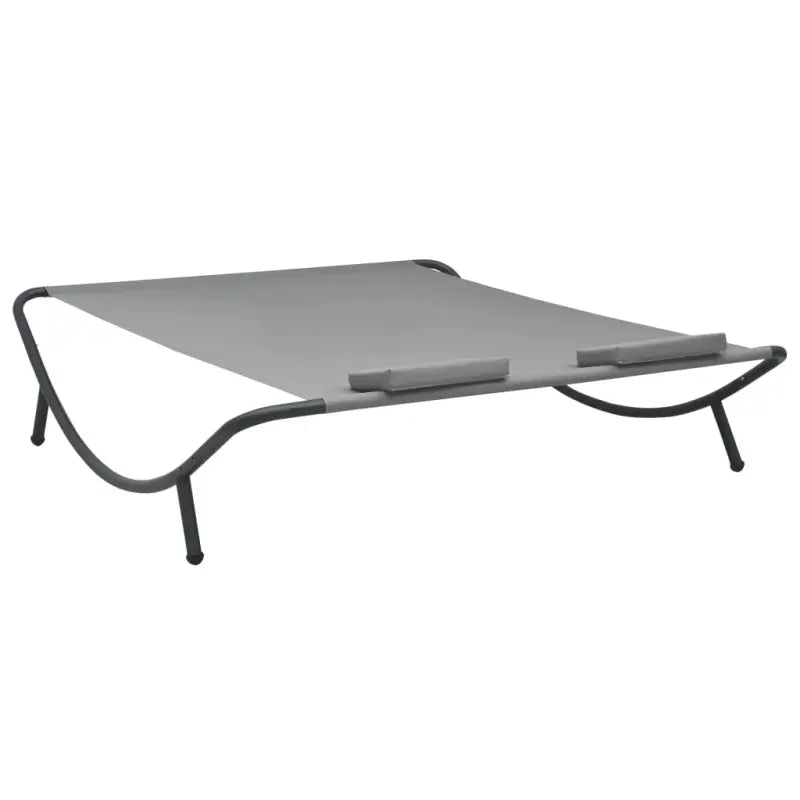 Loungebed voor tuin terras of strand van weerbestendig oxford stof - Tuinbedden