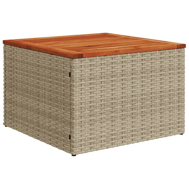 Loungeset in gemengd beige materiaal voor gezellige buitenruimtes - Tuinsets