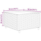Loungeset in grijs materiaal met gepoedercoat staal en comfortabele rugkussens - Tuinsets