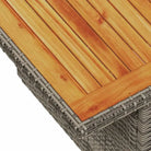 Loungeset in grijs materiaal met gepoedercoat staal en waterdichte tas - Tuinsets