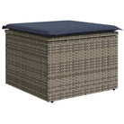 Loungeset met waterdichte tas en grijs materiaal van gepoedercoat staal - Tuinsets