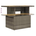 Loungeset met waterdichte zak en grijs materiaal van gepoedercoat staal - Tuinsets